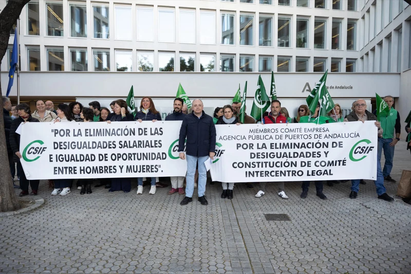 CSIF reclama igualdad salarial y un nuevo convenio colectivo en la Agencia Pública de Puertos de Andalucía