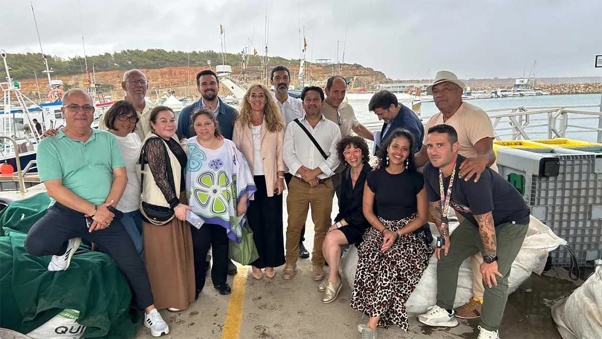 Andalucía acoge la visita de estudios de la Iniciativa de Cooperación Triangular sobre pesca artesanal para una transición verde