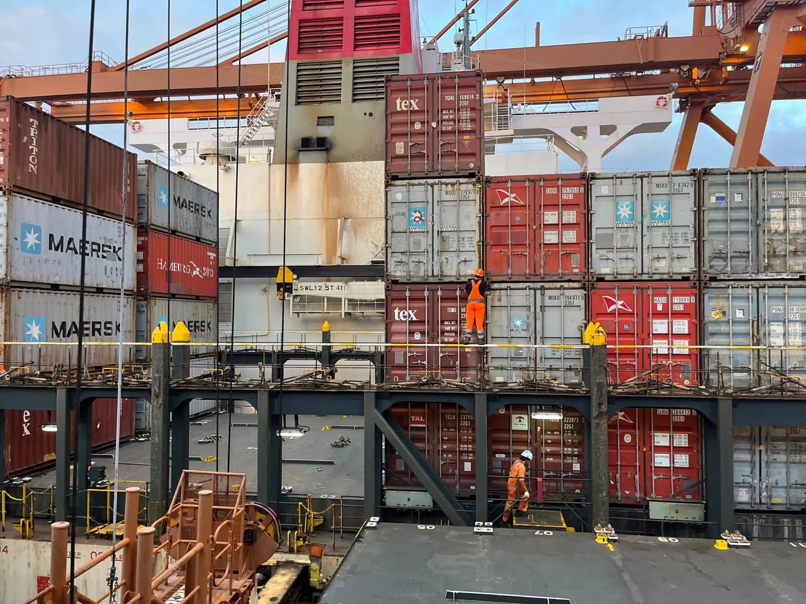 Auge en el movimiento de mercancías y pasajeros en el puerto de Santa Cruz de Tenerife