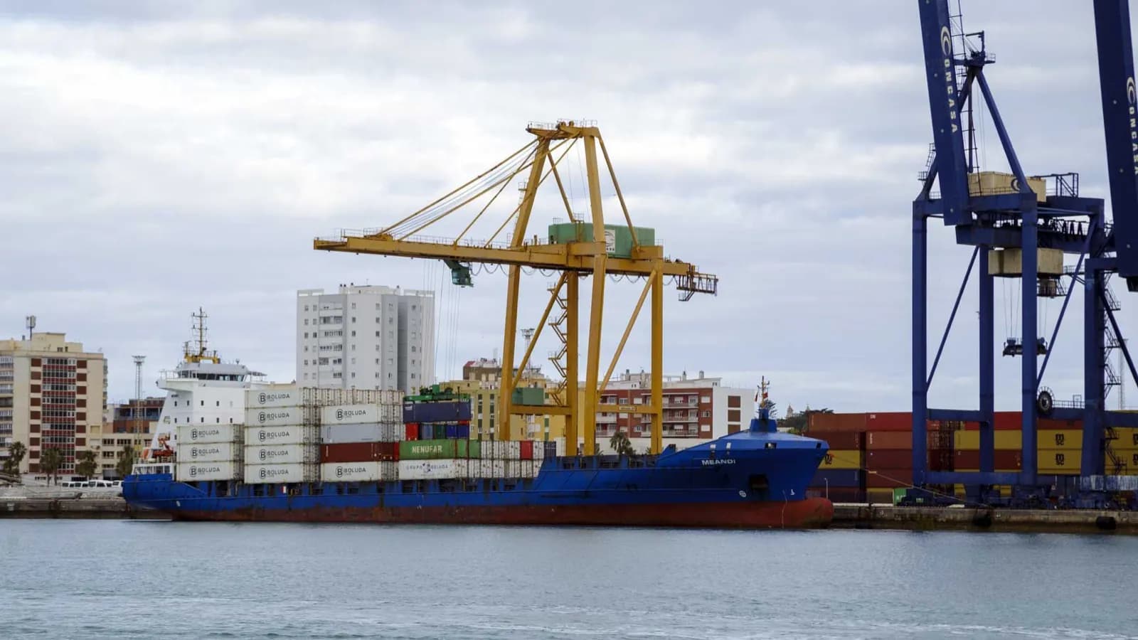 El Puerto de Cádiz supera los dos millones de toneladas de mercancías hasta mayo