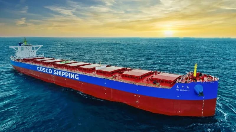 COSCO Shipping Development firma su mayor acuerdo de construcción y arrendamiento de buques desde 2016