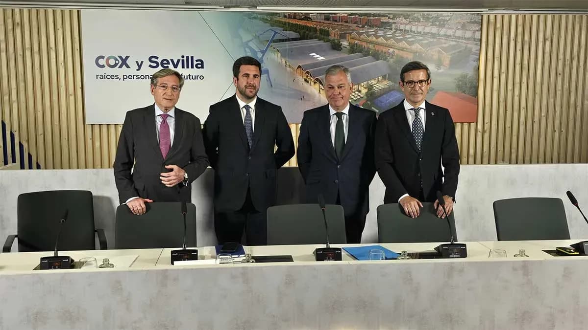 Cox instalará su nueva sede corporativa en las naves históricas del Muelle de Tablada en el Puerto de Sevilla