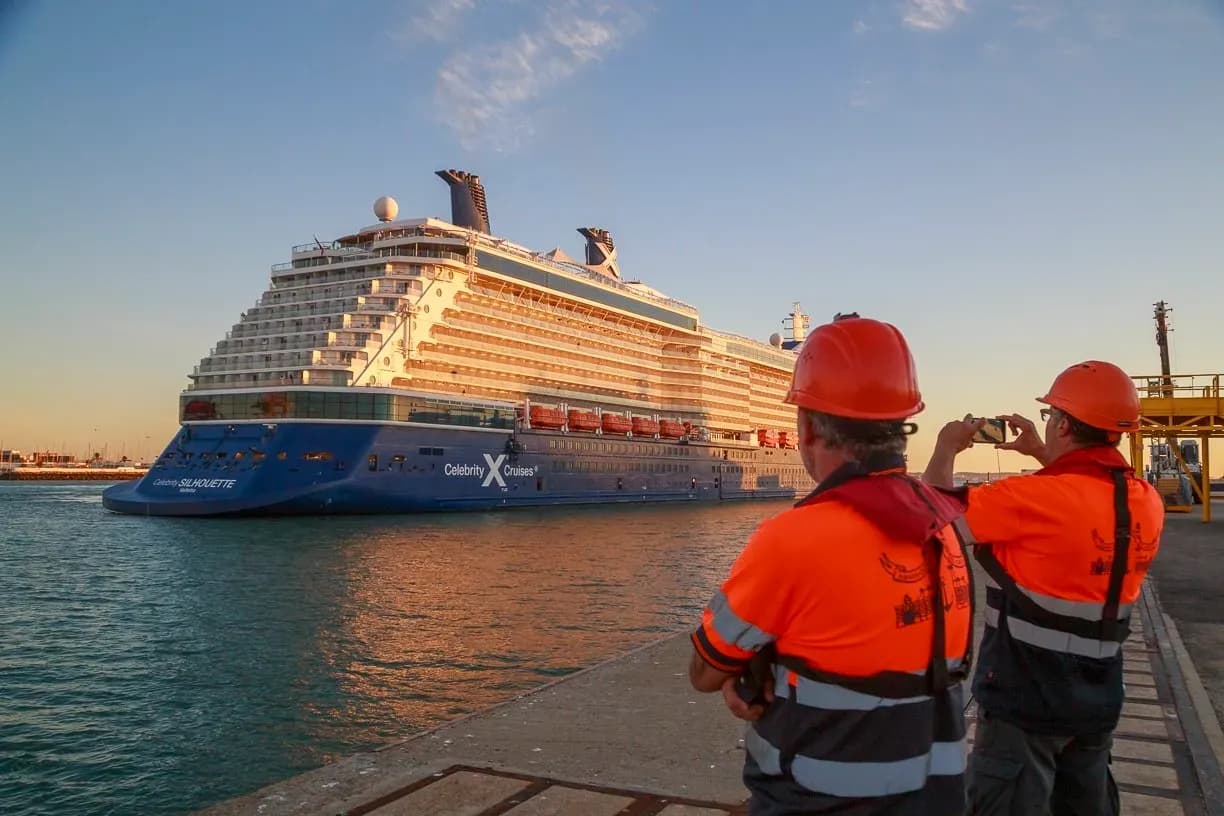 Los puertos andaluces prevén más de 300 escalas de cruceros esta primavera con Cádiz y Málaga como principales destinos