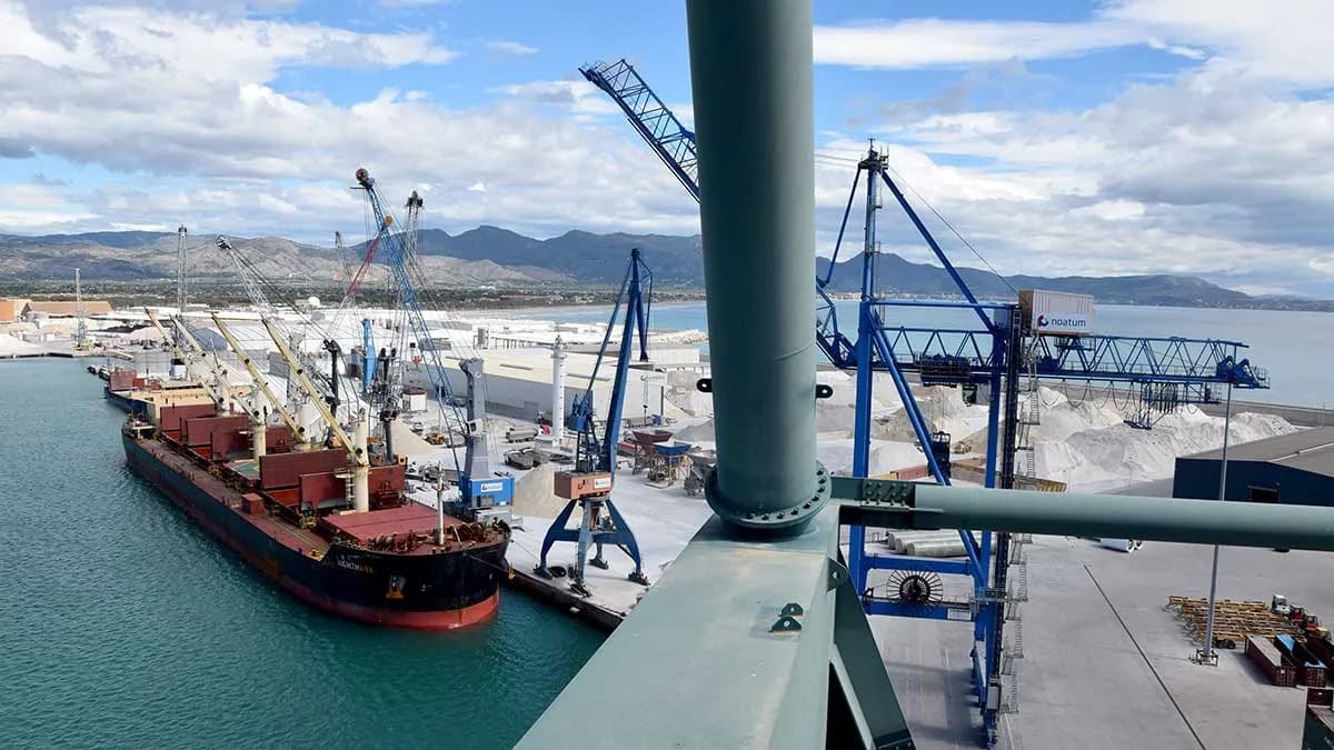 El Puerto de Castellón registra un crecimiento del 32,7% en tráfico de mercancías en diciembre