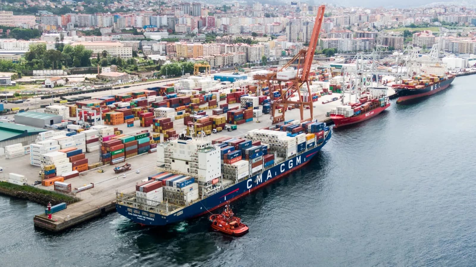 El Puerto de Vigo incrementa un 13,3% su tráfico total de mercancías durante el mes de junio