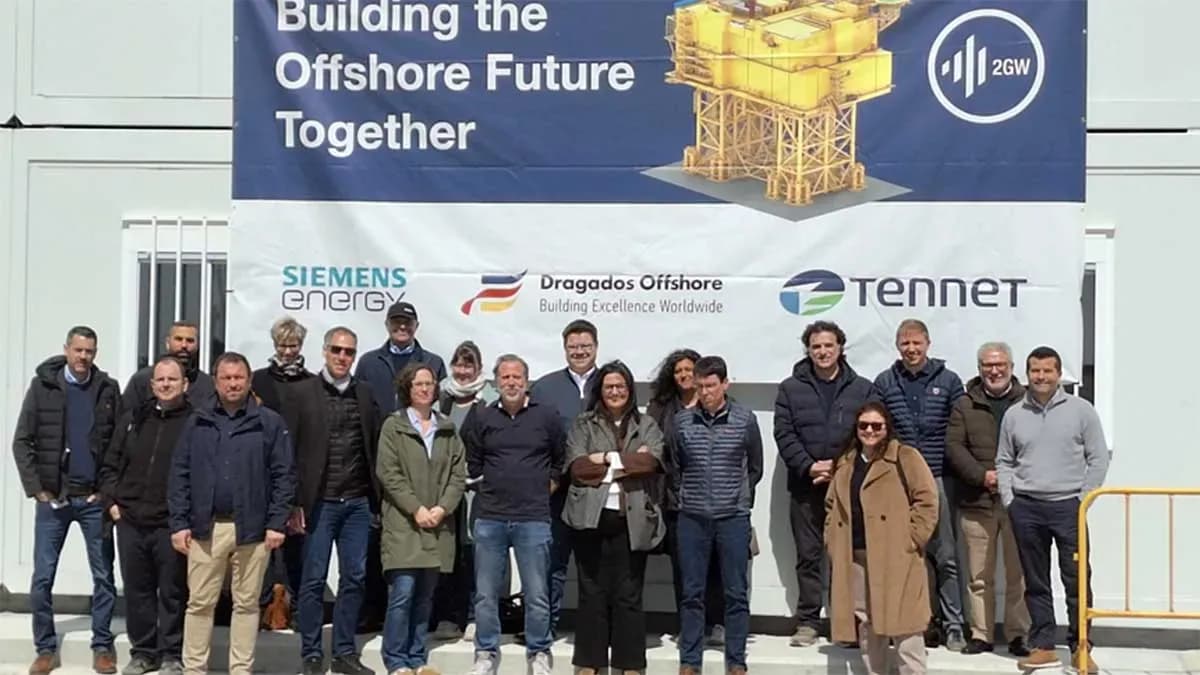 Dragados Offshore commence à Campamento la construction de plates-formes éoliennes offshore pour le projet LanWin2 destiné à la mer du Nord