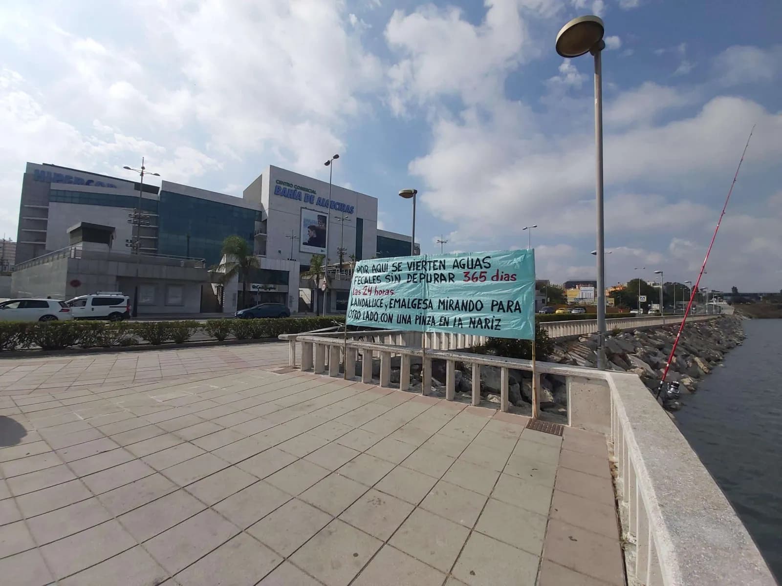 Agaden insiste en denunciar los puntos de vertido en nuestro litoral