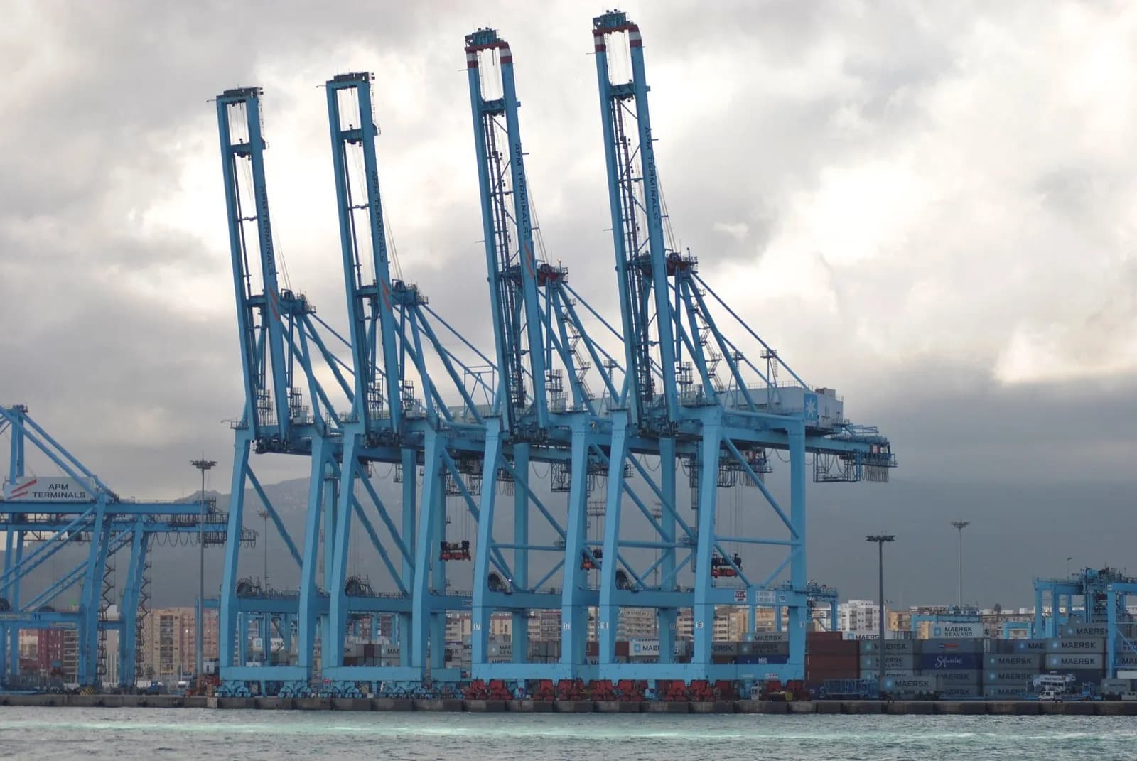 Una caída en el sistema de APM Terminals Algeciras interrumpe las operativas de la mañana