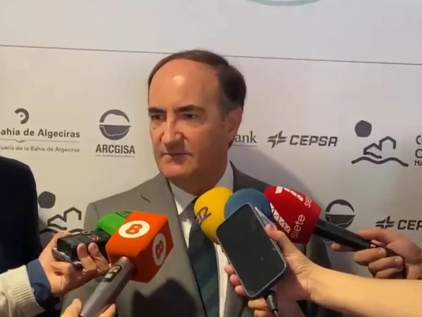 Gerardo Landaluce: “se está trabajando para sentar las bases de la transformación que, de cara a las próximas décadas, va a sufrir la bahía de Algeciras”