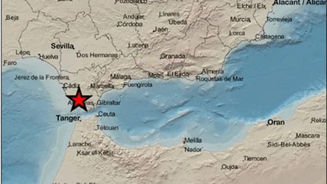 La costa de Barbate, escenario de un terremoto