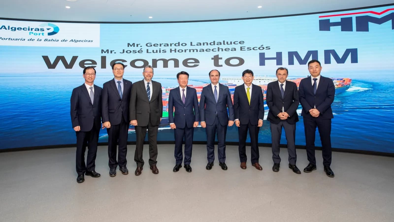 El Puerto de Algeciras estrecha sus relaciones con Corea del Sur