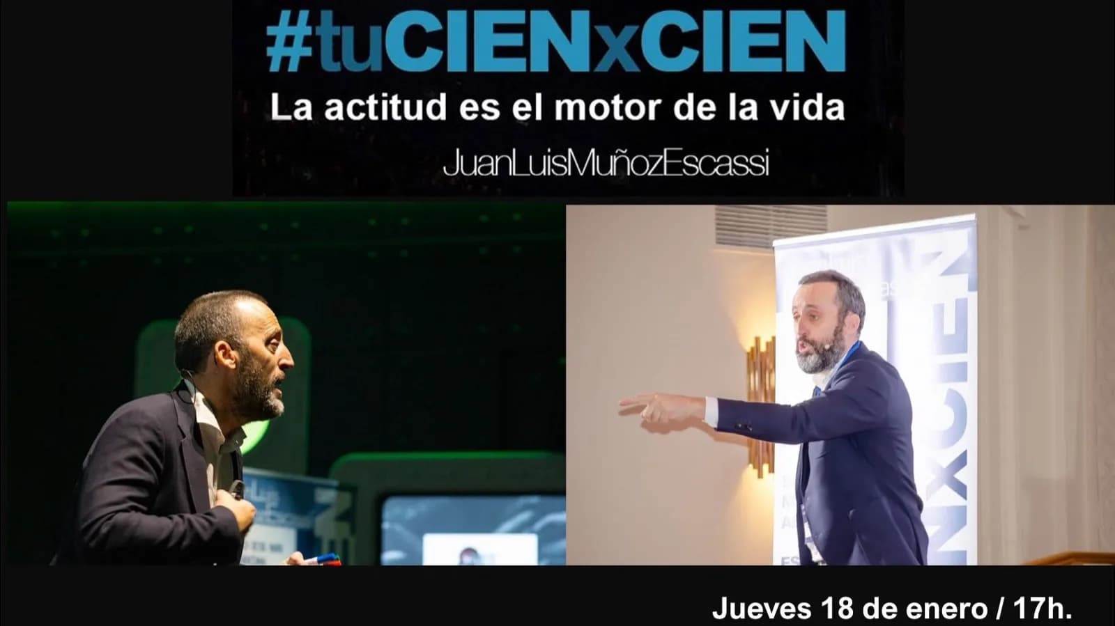 La conferencia «#tuCIENxCIEN» dará comienzo al Programa de Desarrollo Directivo de la FCTA