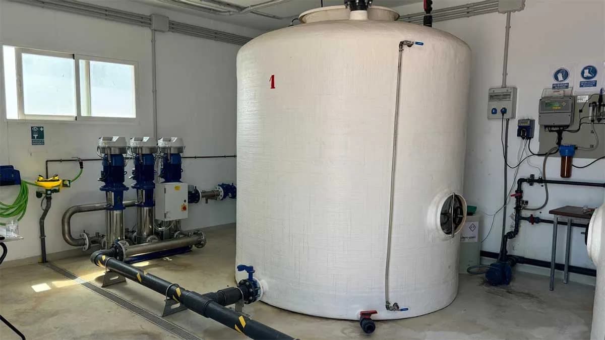El Puerto de Motril reutiliza más de 15 millones de litros de agua con la nueva estación de bombeo
