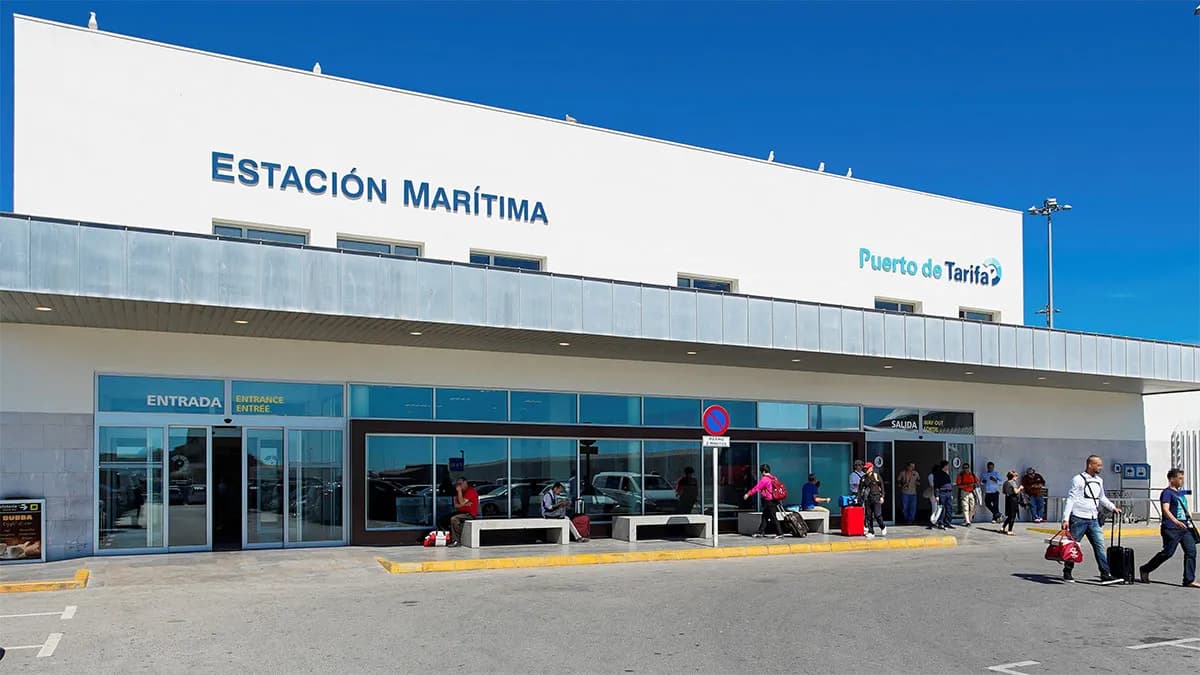 La tregua entre borrascas permite reanudar las conexiones marítimas entre Tarifa y TángerMed