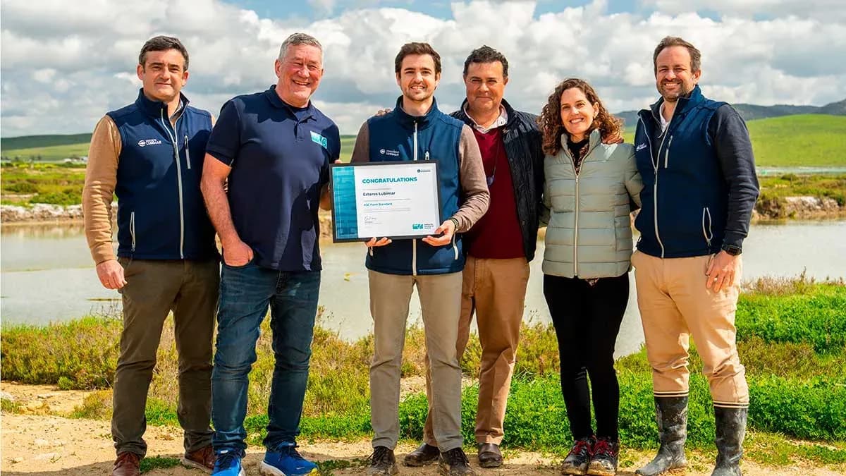 La empresa gaditana «Esteros Lubimar» se convierte en la primera del mundo en obtener la certificación del nuevo Estándar de Granja ASC