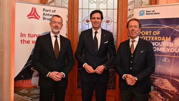 Los puertos de Amberes-Brujas y Róterdam instan a la Comisión Europea a reforzar la competitividad industrial con inversiones estratégicas