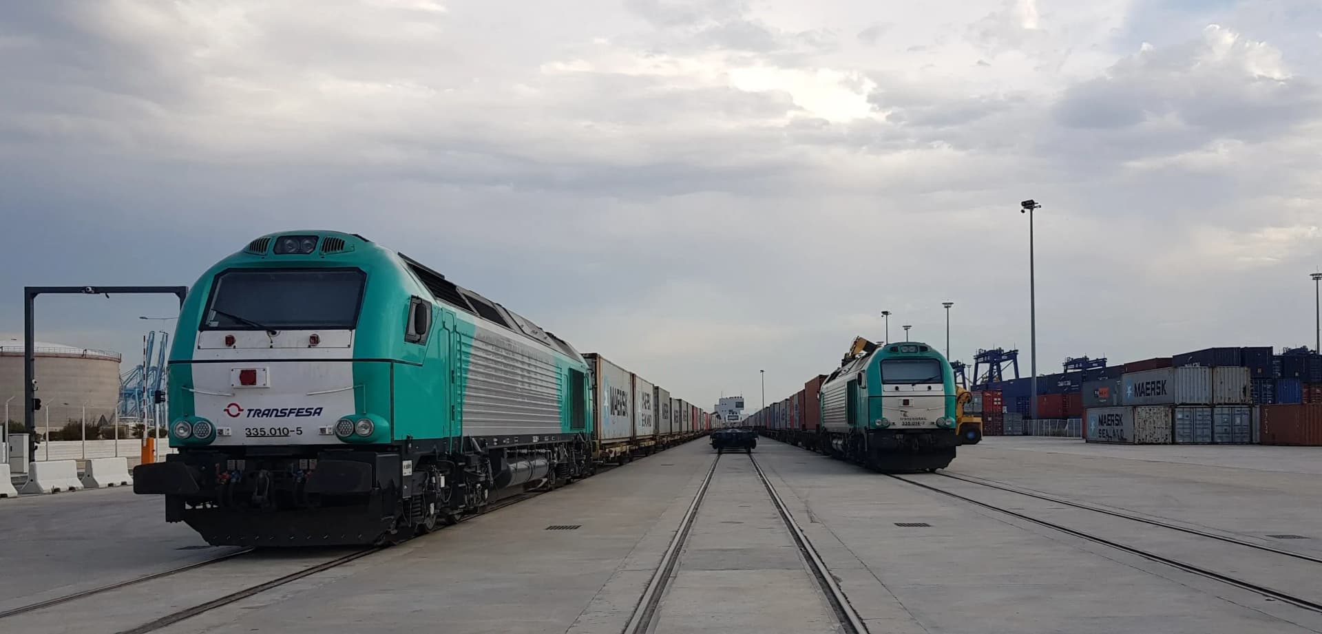 El Puerto de Algeciras paraliza su actividad ferroviaria por un ERTE que afecta a siete trabajadores