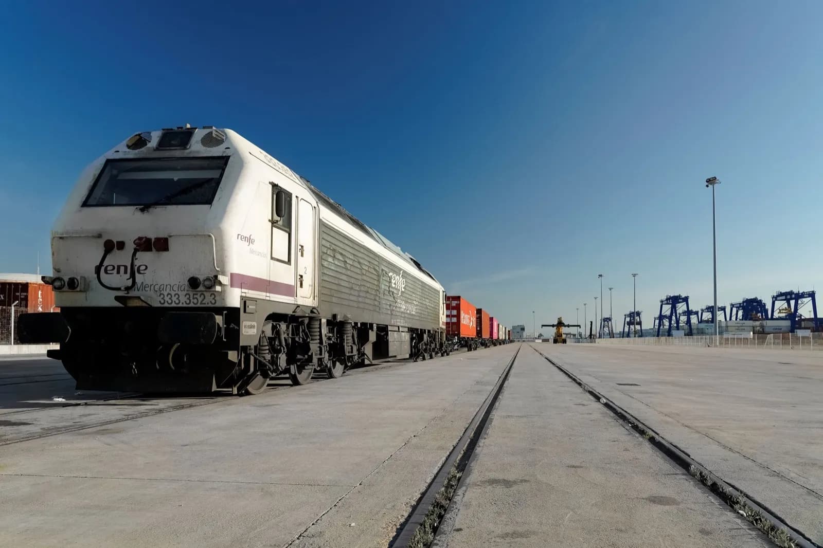 El tráfico ferroportuario de Algeciras se incrementa un 133% en los cinco primeros meses del año