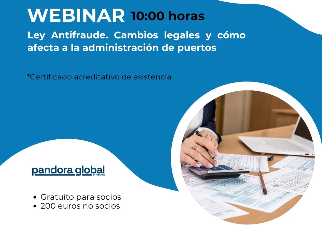 Marinas de Andalucía organiza un webinario sobre la Ley Antifraude
