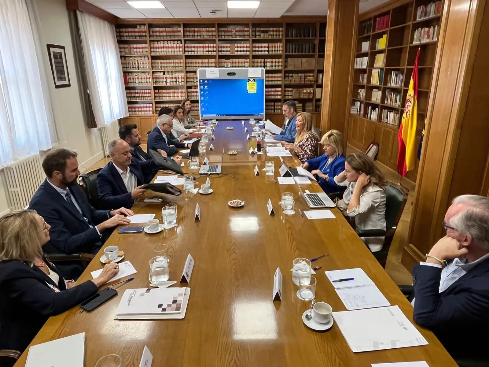 El delegado especial de la Zona Franca de Cádiz participa en reunión de coordinación nacional sobre zonas francas