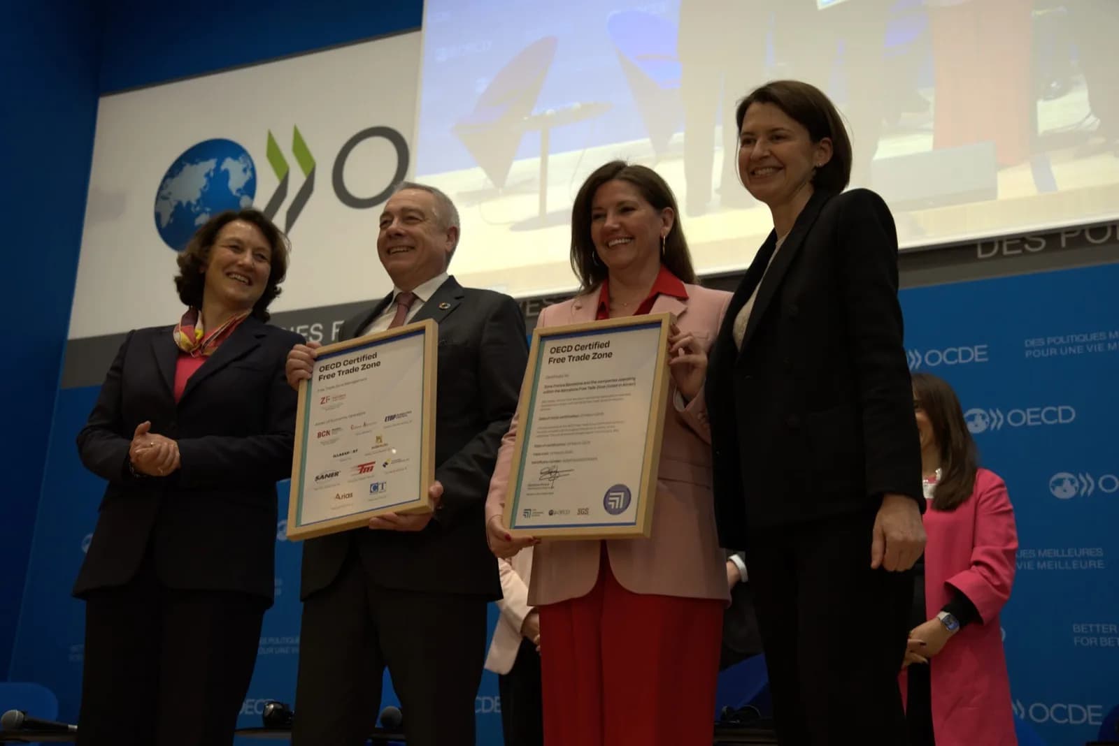 La Zona Franca de Barcelona, primera del mundo en obtener la certificación de la OCDE