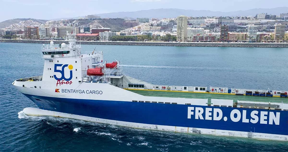 Fred. Olsen Express culmina su 50 aniversario con una inversión de 70 millones de euros