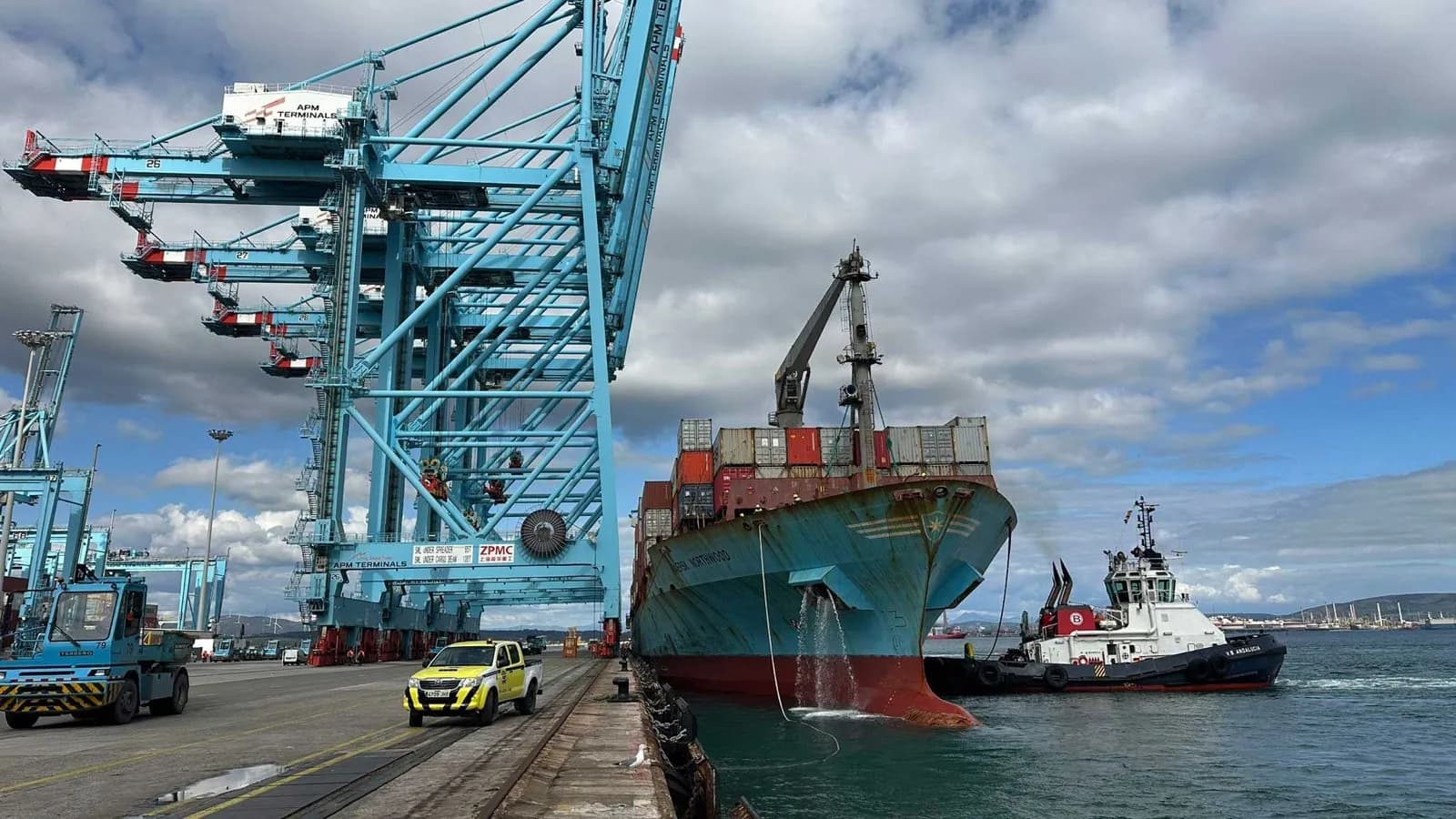 El puerto de Algeciras recibe el segundo buque de la red Gemini en menos de 24 horas