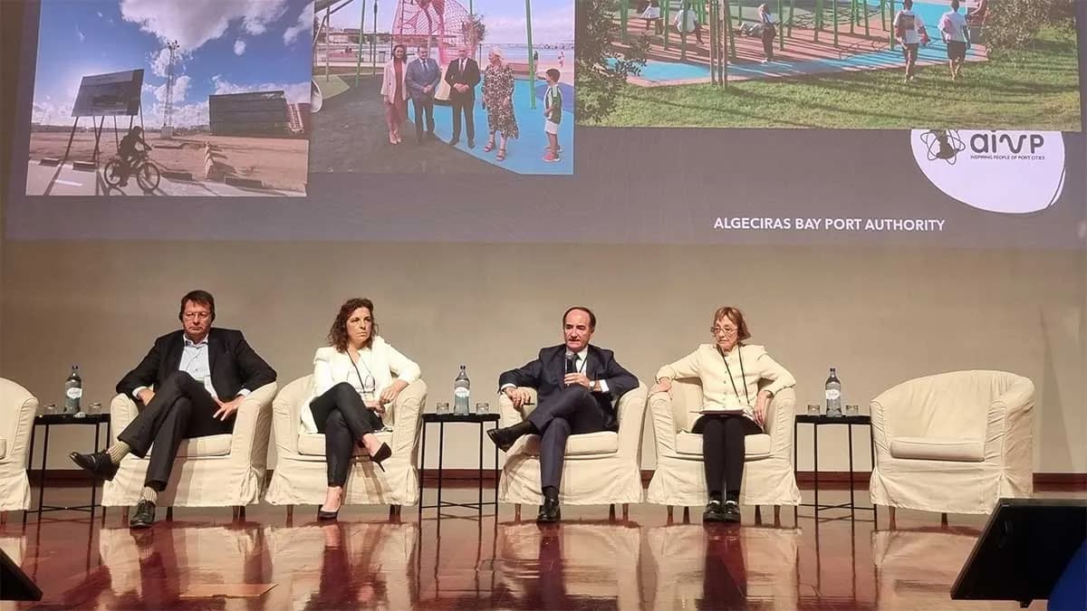 Gerardo Landaluce presenta el proyecto del Lago Marítimo en la Conferencia Mundial de Ciudades y Puertos