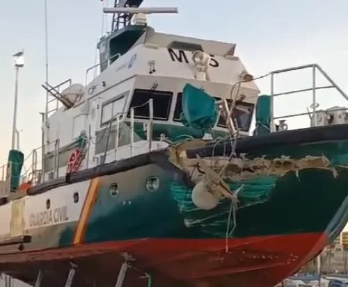 El alcalde de Algeciras apoya a la Guardia Civil tras el accidente en aguas próximas a Gibraltar