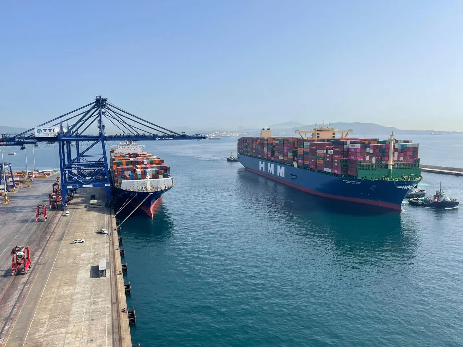 El Puerto de Algeciras sigue trabajando para reducir las emisiones