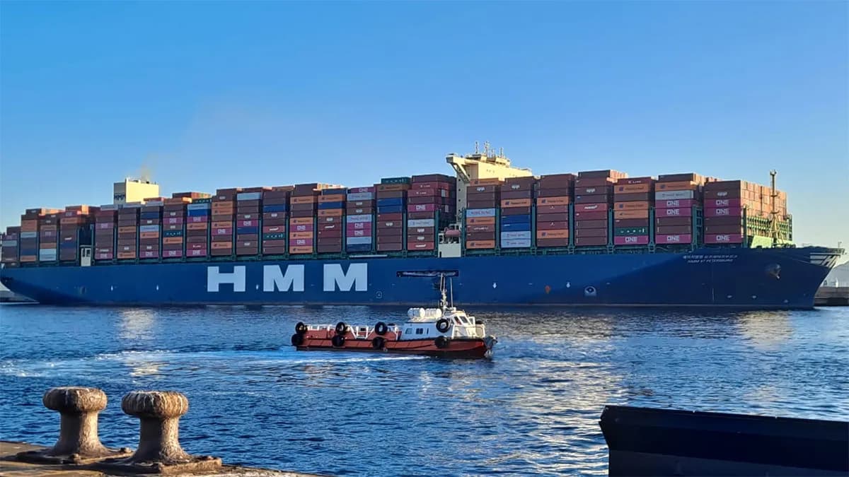 Un error humano, posible causa de la colisión entre el «Gloria Maris» y el «HMM ST Petersburg»