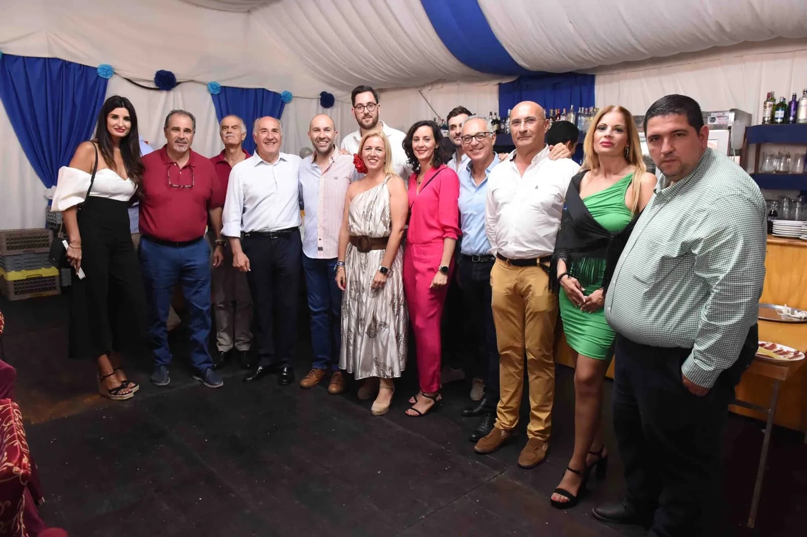 AESBA comparte su convivencia de Feria de Algeciras con miembros de la Corporación