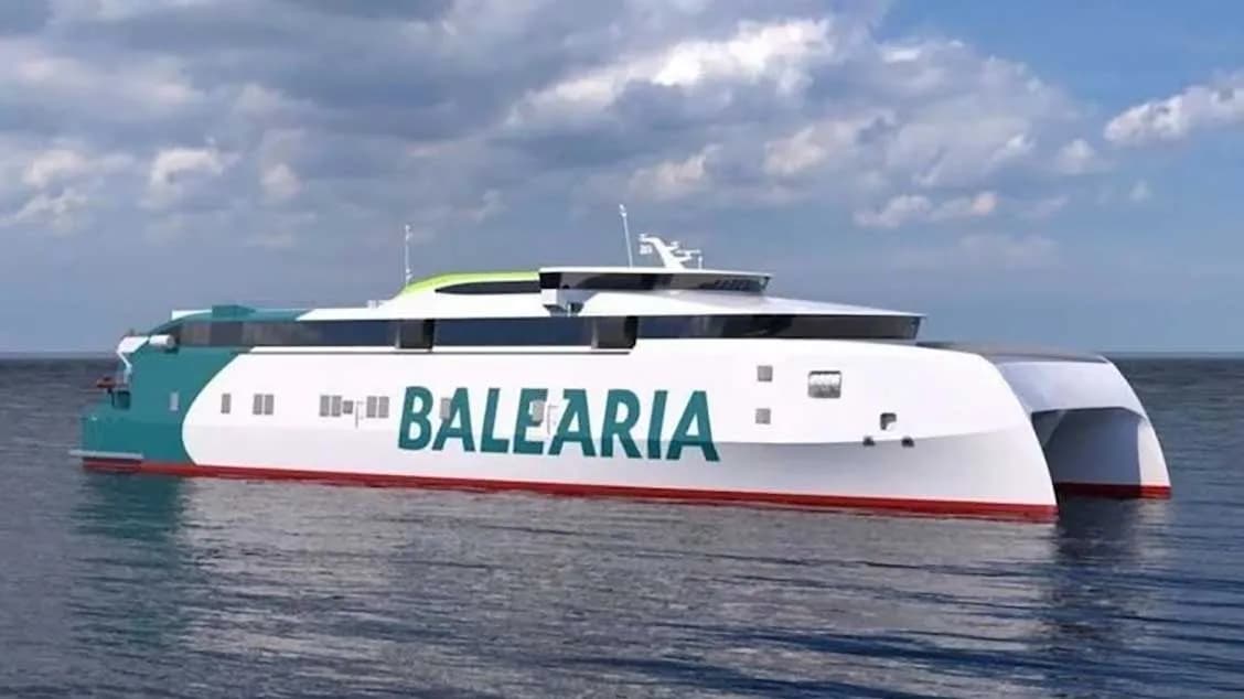 Así serán los buques eléctricos de Baleària para la línea marítima verde entre Tarifa y Tánger Ciudad