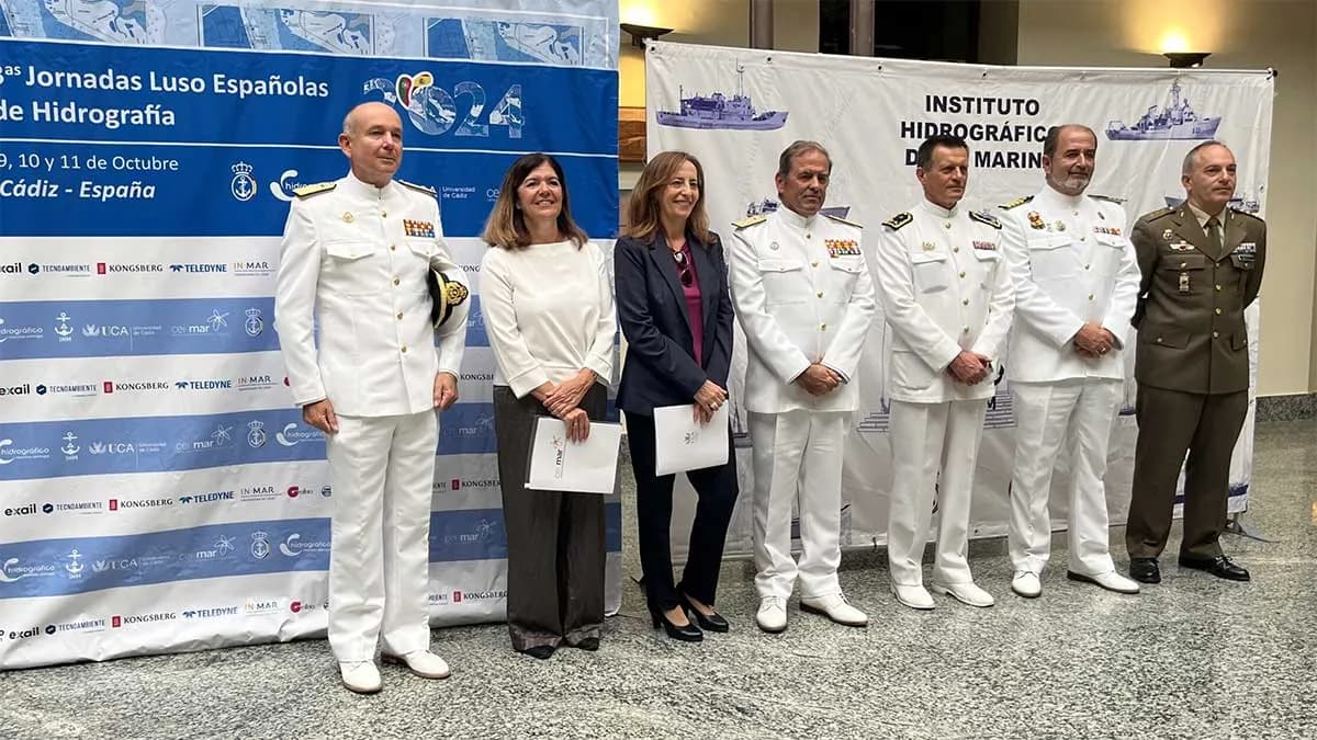 Inauguradas las III Jornadas Luso-Españolas de Hidrografía en Cádiz