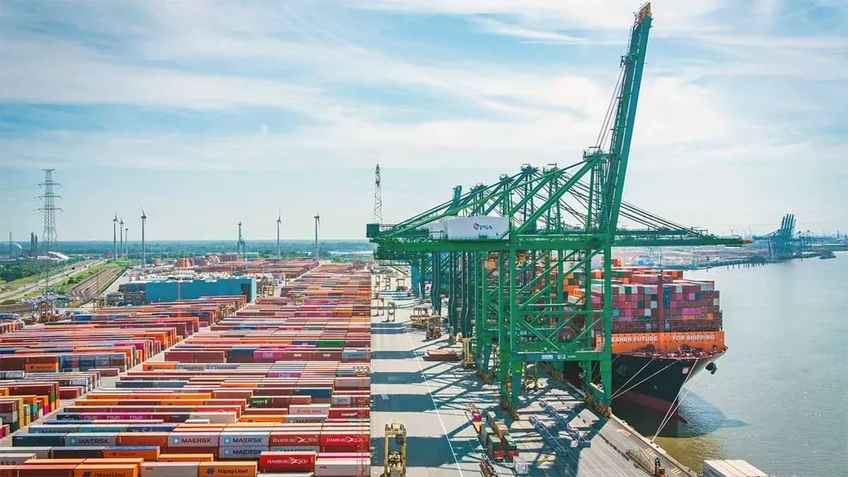 Kalmar suministrará 14 nuevas straddle carriers híbridas para el Puerto de Amberes