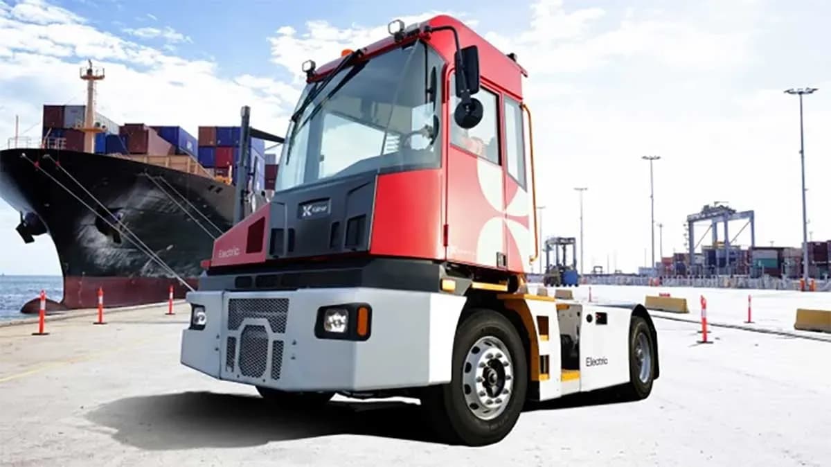 Kalmar presenta en Europa la versión eléctrica de su tractor de terminal TT7 con cero emisiones