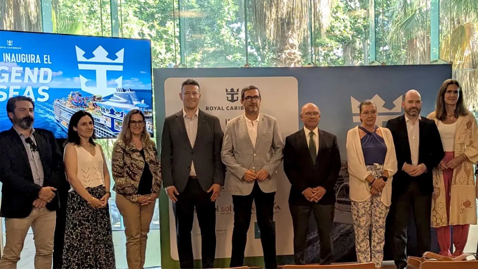 Royal Caribbean presenta en Málaga el "Legend of the Seas"