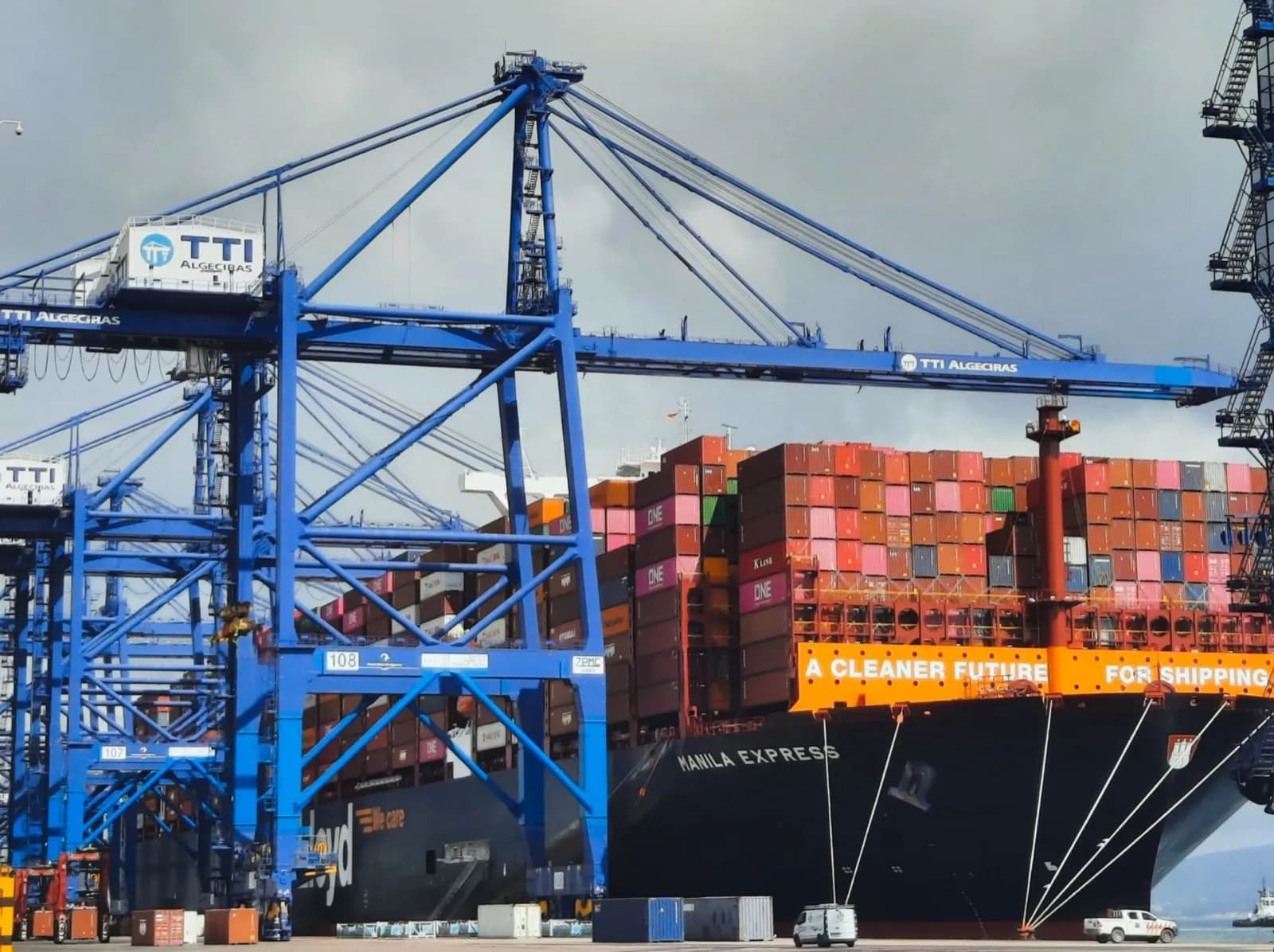 El Puerto de Algeciras arranca 2025 con descenso del 8,9% y alcanza los 16,4 millones de toneladas