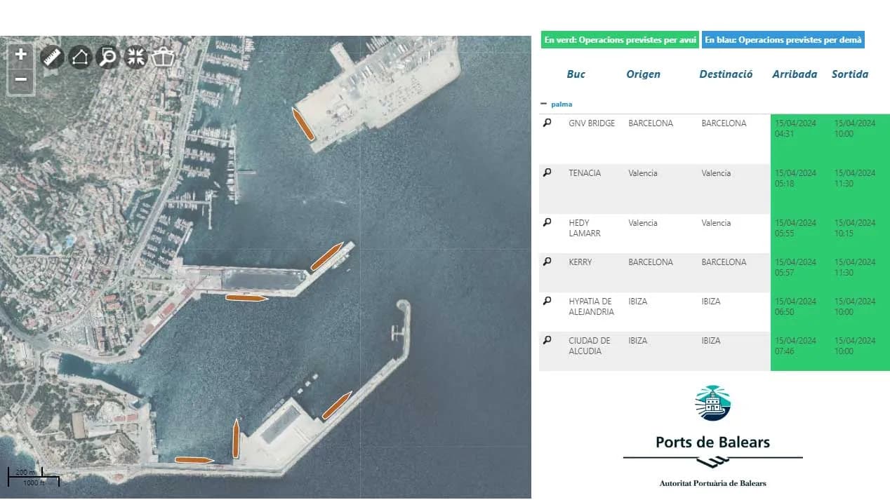 La Autoridad Portuaria de Baleares mejora su gestión con tecnología GIS