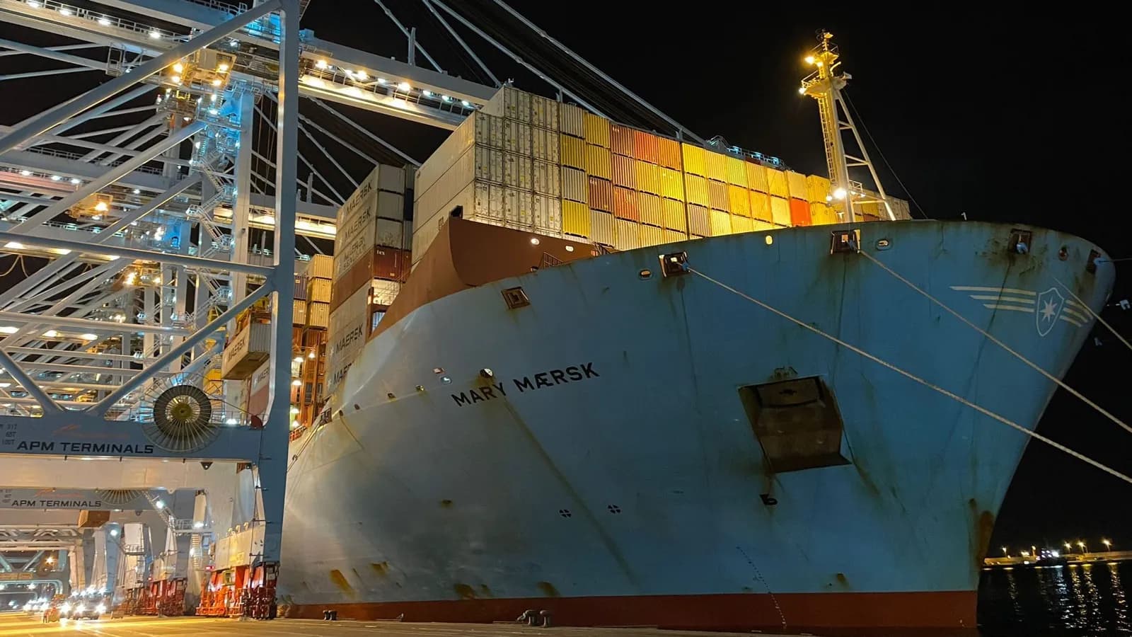 El “Mary Maersk” permite al Puerto de Algeciras batir otro récord