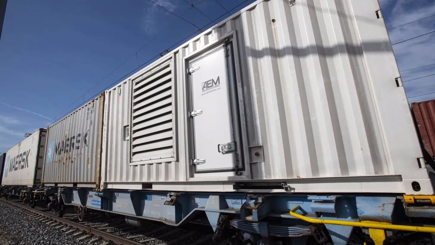Llega a Marín el primer tren refrigerado desde el puerto de Algeciras