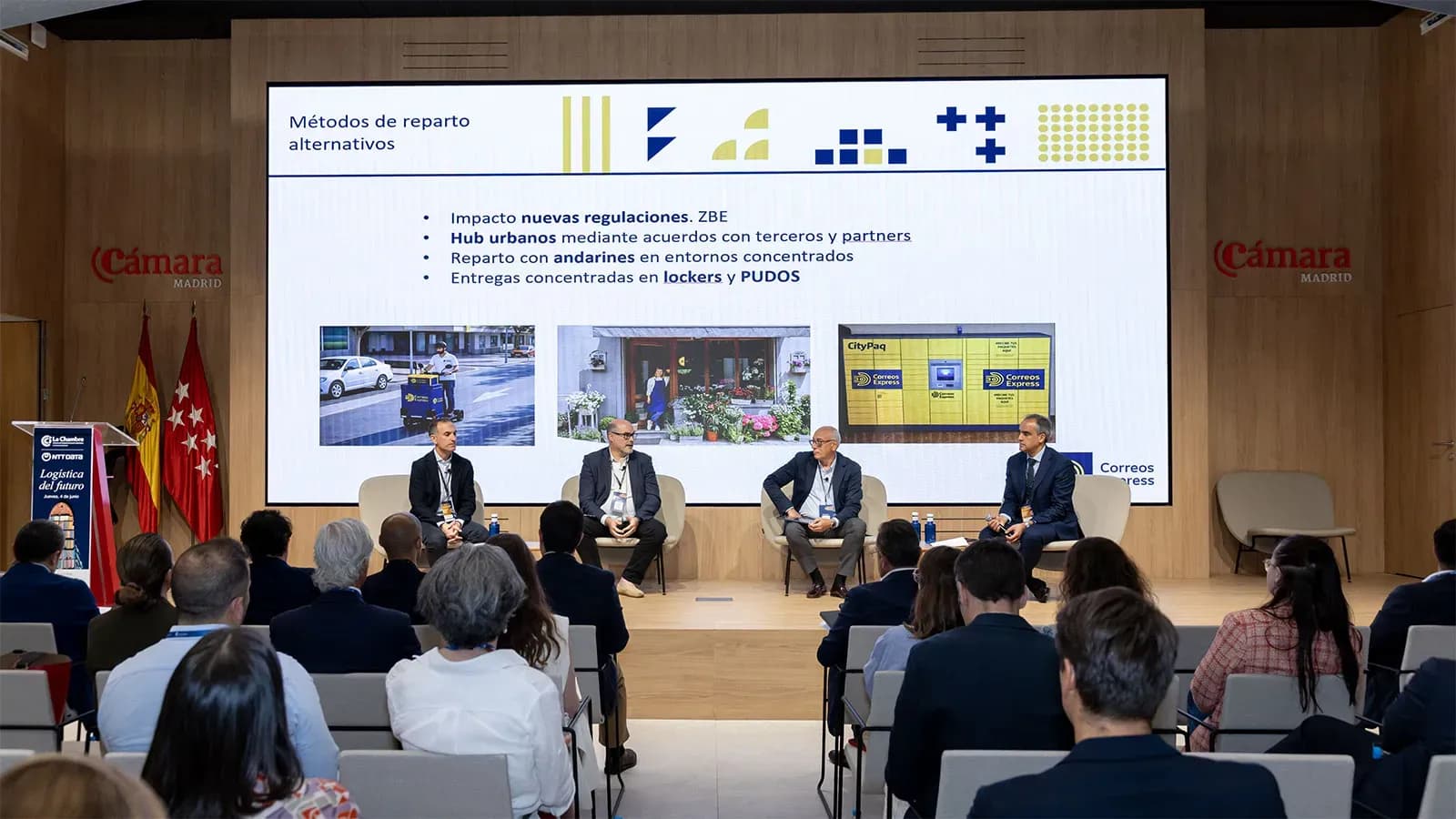 La Cámara de Comercio Franco-Española reúne en Madrid a líderes del sector para debatir el futuro de la cadena de suministro