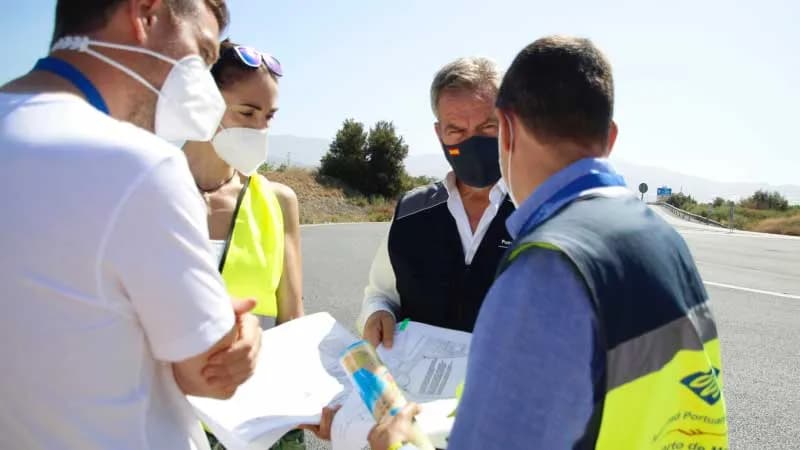 El Puerto de Motril inicia las obras de un vial para facilitar el acceso de mercancías de grandes dimensiones desde la autovía