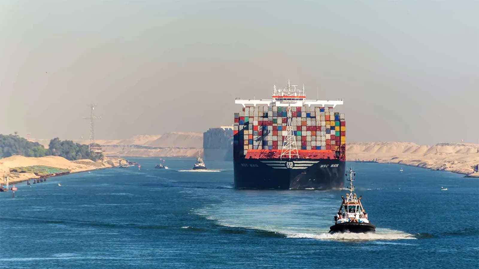 MSC inicia tránsitos de prueba por Suez en plena recuperación del corredor del mar Rojo