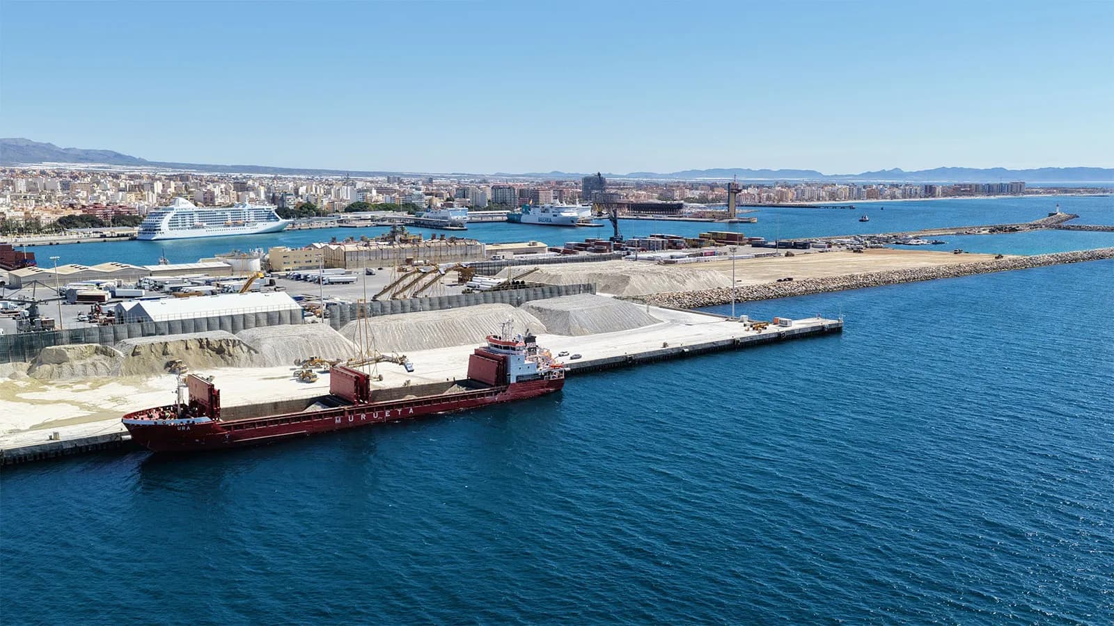 La Autoridad Portuaria de Almería ejecuta 30 millones de euros de fondos europeos en 13 proyectos