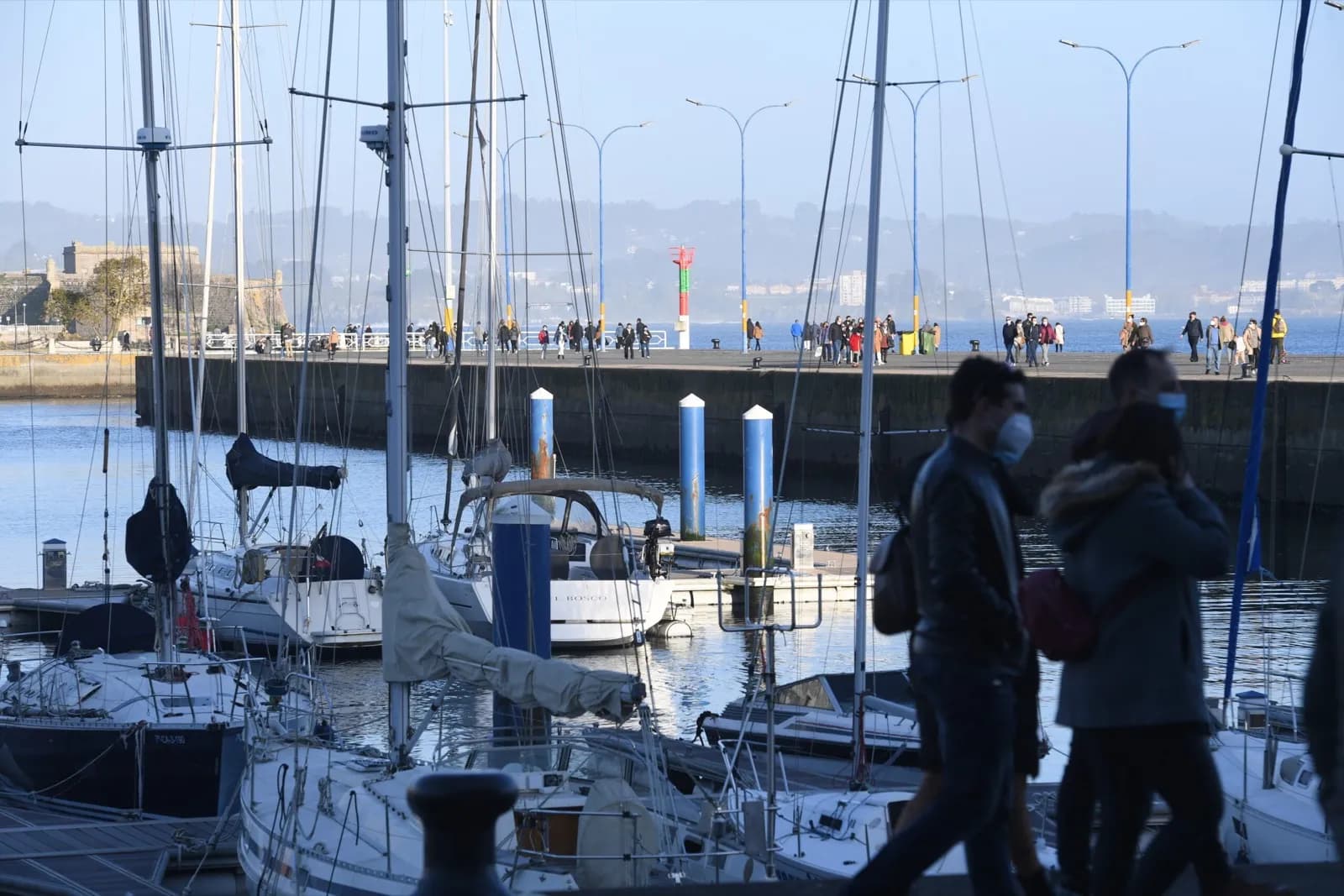 La Coruña decide abrir el muelle de Trasatlánticos todos los fines de semana