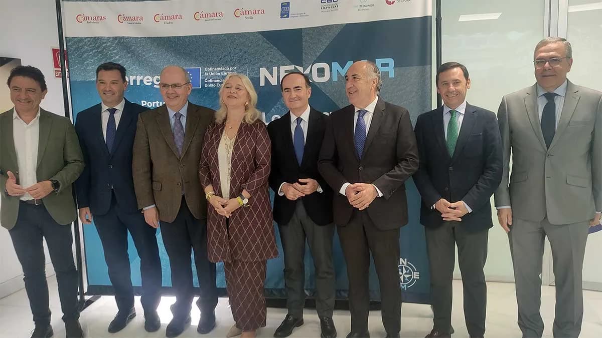 El proyecto «Nexomar» pretende potenciar la logística portuaria entre Andalucía y Portugal