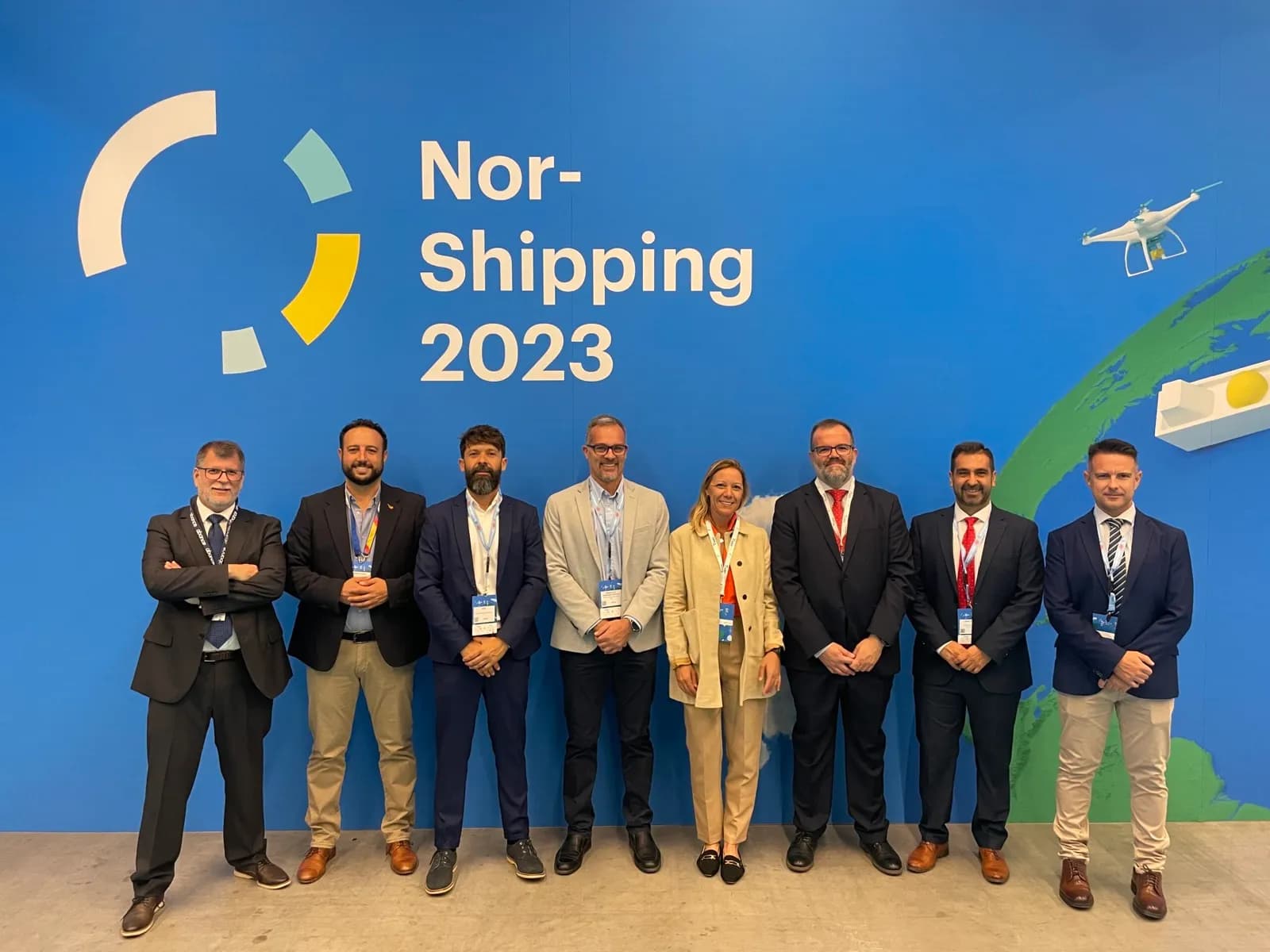 La Cámara de Comercio de Cádiz apoya a una decena de empresas con su presencia en Nor-Shipping 2023