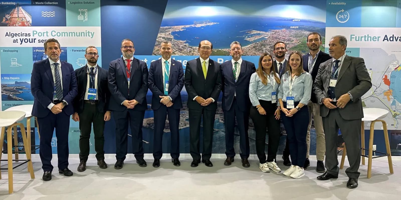 El Puerto de Algeciras muestra todo su potencial en tres importantes ferias