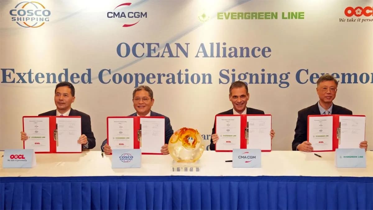 OCEAN Alliance amplía su cooperación hasta 2032